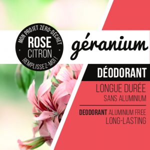 déodorant géranium